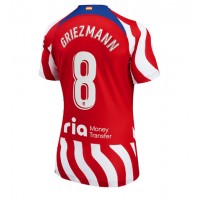 Atletico Madrid Antoine Griezmann #8 Fußballbekleidung Heimtrikot Damen 2022-23 Kurzarm